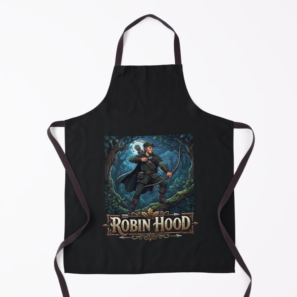 Artikelvorschau, Illustration des legendären Helden Robin Hood, des Waldbogenschützen entworfen und verkauft von Owcomm.
