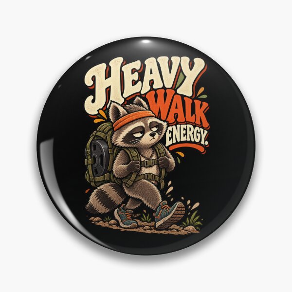 Item preview, Heavy Walk Energy Funny Rucking Fitness Humor designed and sold by MOTIFOLK.