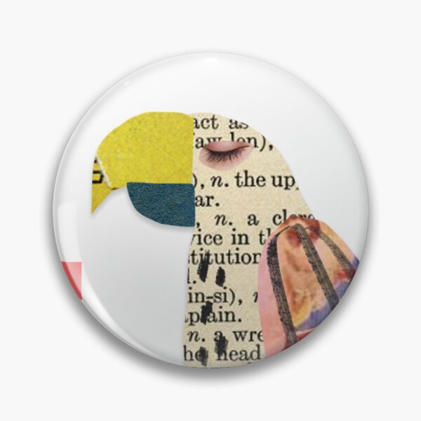Artikelvorschau, Ich sagte, was ich sagte – Papageien-Papiercollage entworfen und verkauft von Fani*.
