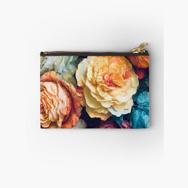 Item preview, Textured Palette‑Knife Roses  designed and sold by baksuart.