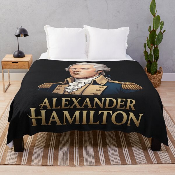 Item preview, Alexander Hamilton Founding Father Portrait Vector Illustration designed and sold by Owcomm.