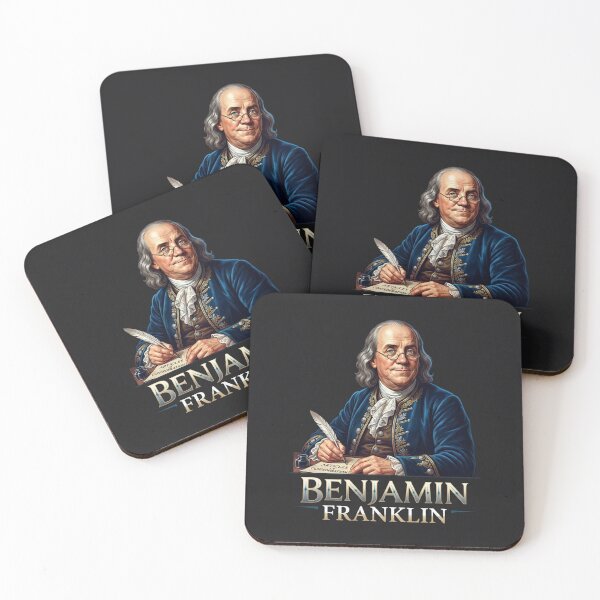 Item preview, Benjamin Franklin Founding Father Historical Portrait designed and sold by Owcomm.