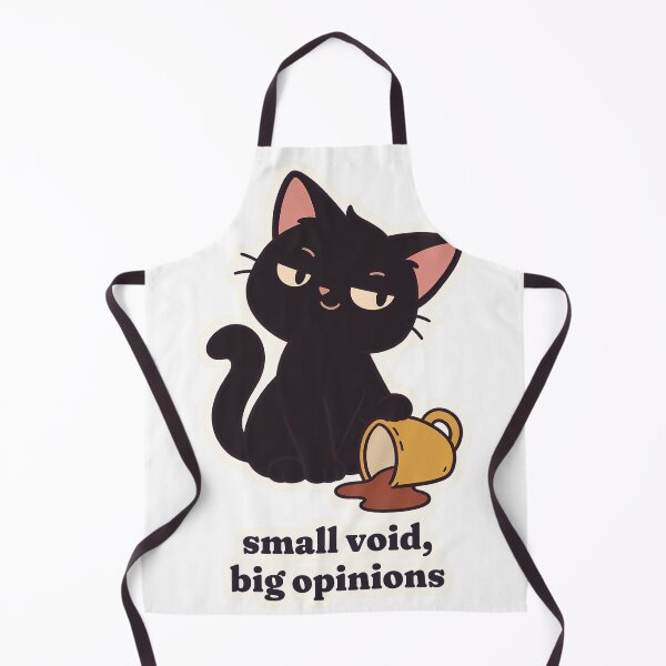 Artikelvorschau, Selbstgefällige schwarze Katze – kleine Leere mit großen Meinungen entworfen und verkauft von OuqCreations.