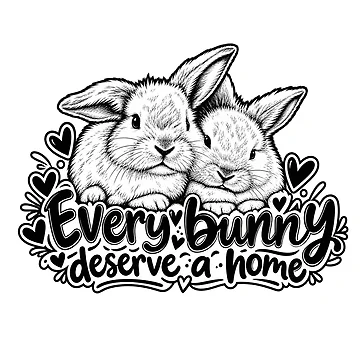 Artwork thumbnail, Every bunny by RabbitRescue