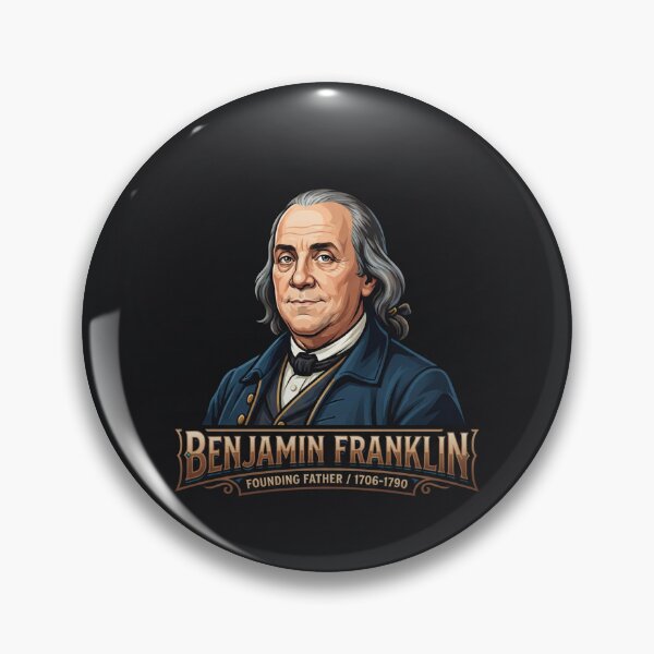 Item preview, Benjamin Franklin Historical Founding Father Portrait    designed and sold by Owcomm.