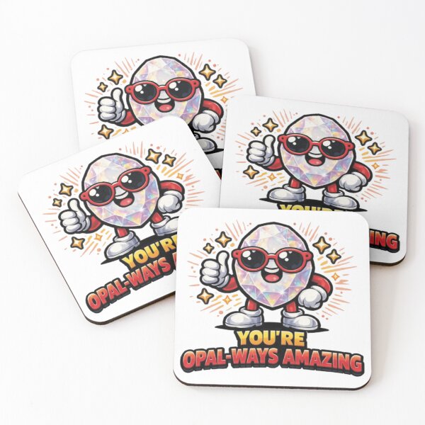 Item preview, Motivational Cartoon Opal Gem designed and sold by Mindful56.