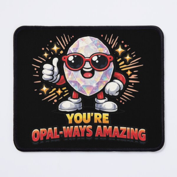 Item preview, Motivational Cartoon Opal Gem designed and sold by Mindful56.