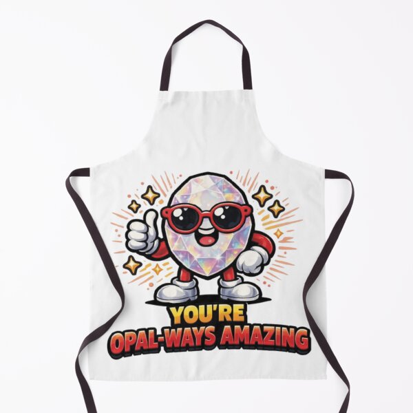 Item preview, Motivational Cartoon Opal Gem designed and sold by Mindful56.