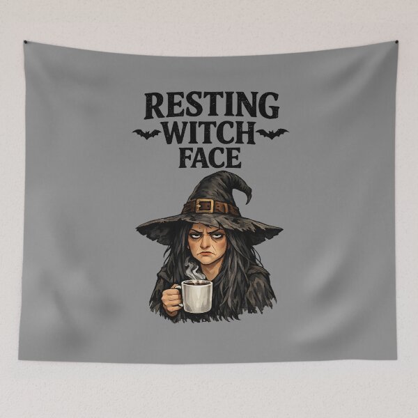Item preview, Resting Witch Face Halloween designed and sold by FilBlue.