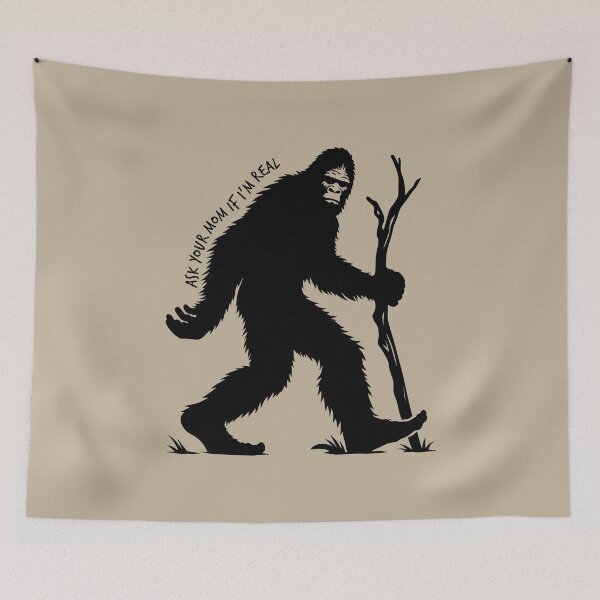 Item preview, BIGFOOT ASK YOUR MOM IF I'M REAL designed and sold by TLW716.