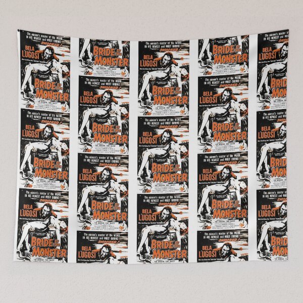 Item preview, Vintage Monster Horror Poster Artwork designed and sold by KomalMittal.