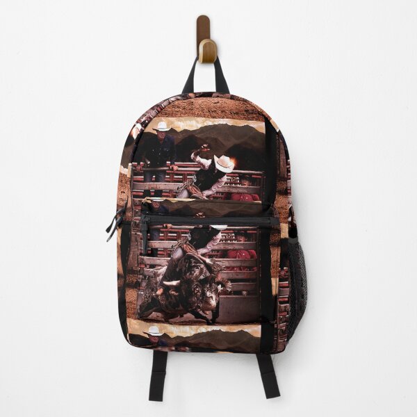 Item preview, Retro Rodeo Bull Rider Country Art designed and sold by KomalMittal.