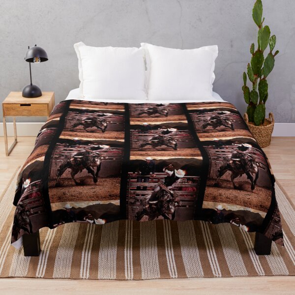 Item preview, Retro Rodeo Bull Rider Country Art designed and sold by KomalMittal.