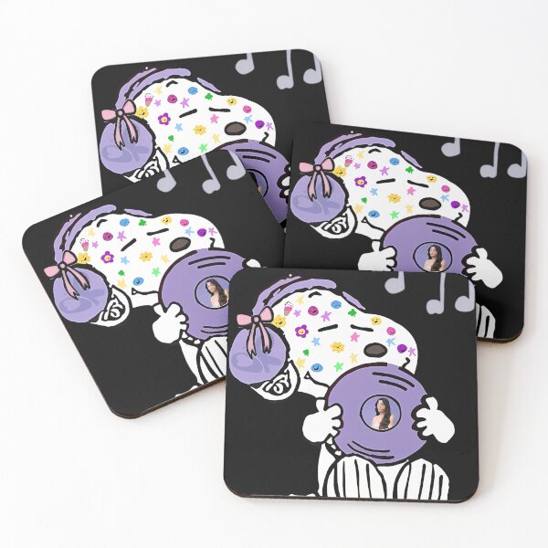 Item preview, Snoopy Sticker Face Olivia Rodrigo Purple  designed and sold by Flakka03.