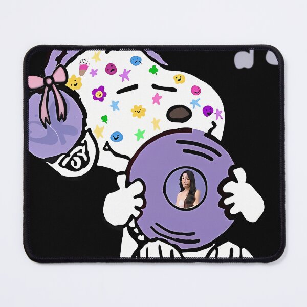 Item preview, Snoopy Sticker Face Olivia Rodrigo Purple designed and sold by Flakka03.