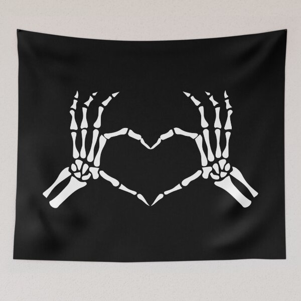 Item preview, SKELETON HEART HANDS designed and sold by TLW716.
