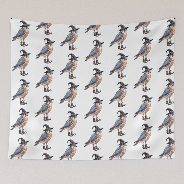 Item preview, American Kestrel Witch Falcon designed and sold by Tiffany Roy.