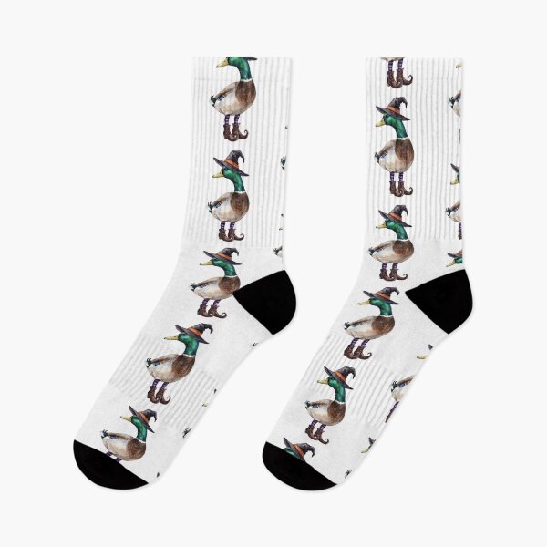 Item preview, Botas de bruja del pato ánade real designed and sold by Tiffany Roy.