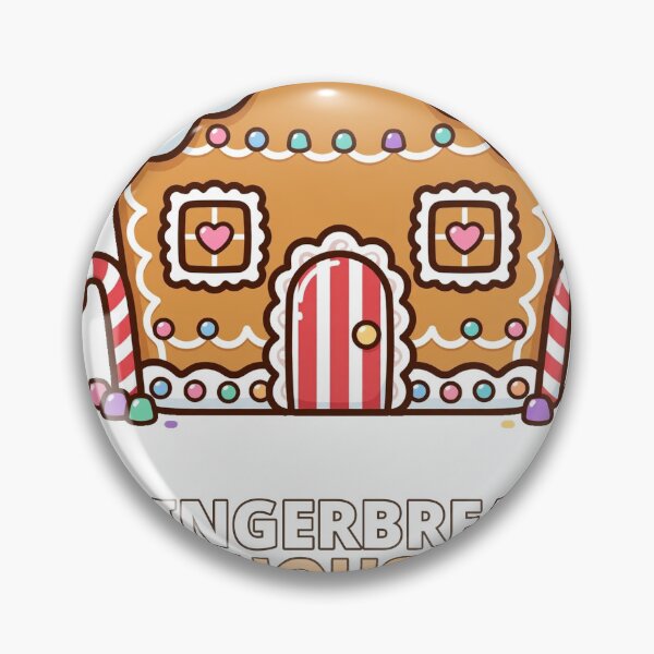 Artikelvorschau, Gingerbread House Candy Christmas entworfen und verkauft von ThreeFlyingAces.