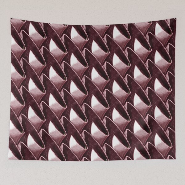 Item preview, Abstract Möbius in maroon and white designed and sold by rose-michele.