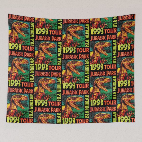 Item preview, Retro Dinosaur Tour 1993 Graphic Art designed and sold by ParomitBrata12.