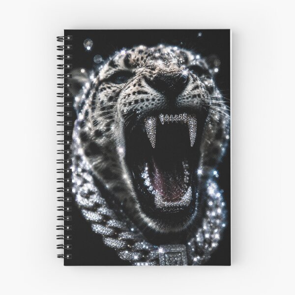 Item preview, Leopard with Diamond Fangs designed and sold by NF Designs Studio DTF.