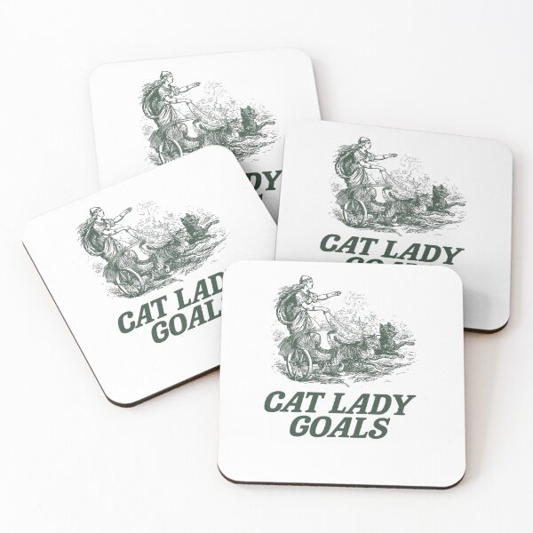 Item preview, Vintage Mythological Cat Lady Goals Sketch designed and sold by RossIsaac57.