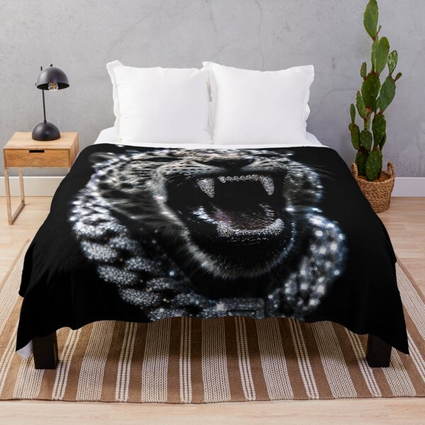 Item preview, Leopard with Diamond Fangs designed and sold by NF Designs Studio DTF.
