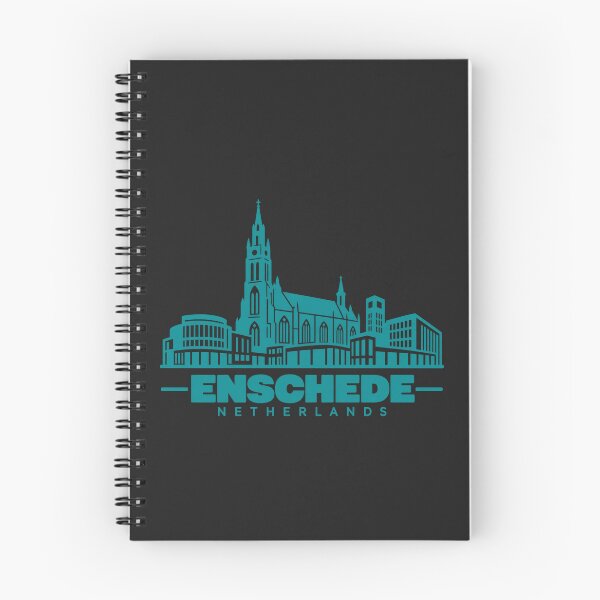 Item preview, Enschede Overijssel Netherlands Line Art Landmark Poster designed and sold by CMYKStudio.