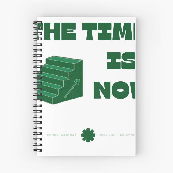 Item preview, The Time Is Now - Retro Motivational Stairs designed and sold by Wecanflyin.