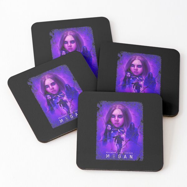 Item preview,  Futuristic Robot Doll Cyber Gothic Purple Art designed and sold by ArsRuots9.