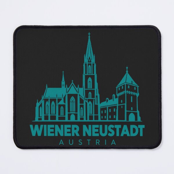 Item preview, Wiener Neustadt Lower Austria Austria Line Art Landmark Poster designed and sold by CMYKStudio.