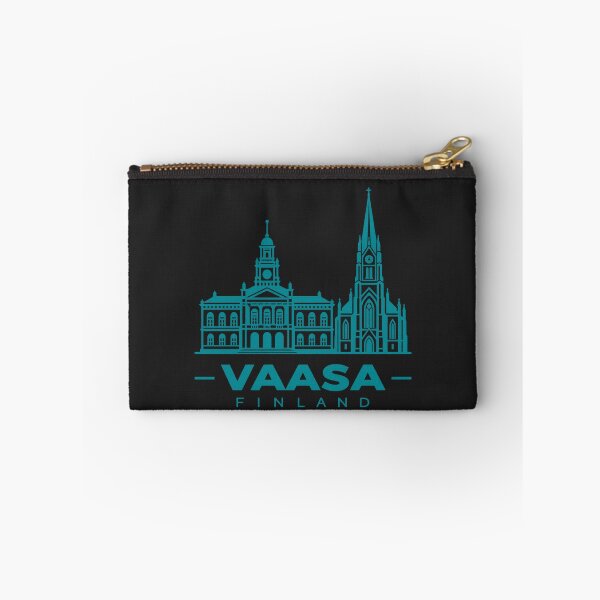 Artikelvorschau, Vaasa, Österbotten, Finnland – Küstenlinienposter (Linienzeichnung) entworfen und verkauft von CMYKStudio.