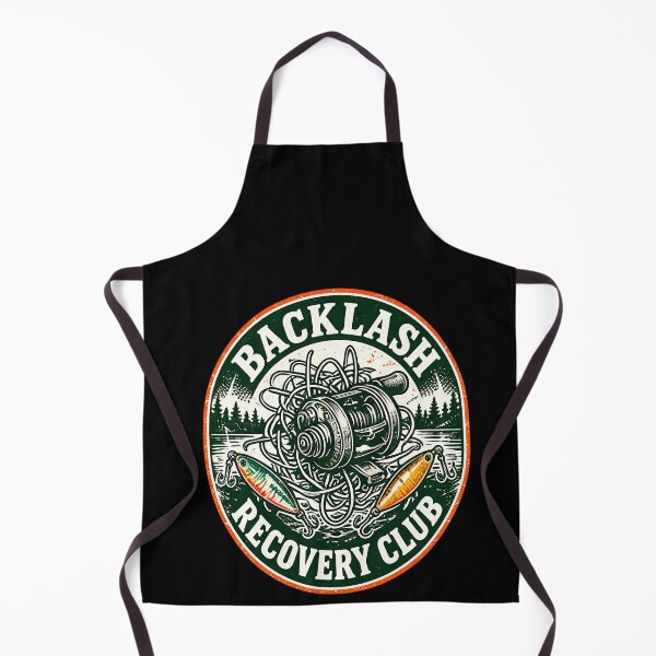 Item preview, Backlash Recovery Support Club Fishing Reel Humor designed and sold by elderberry.