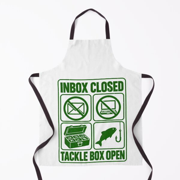 Item preview, Inbox Closed Tackle Box Open Fishing Instead Of Email designed and sold by elderberry.