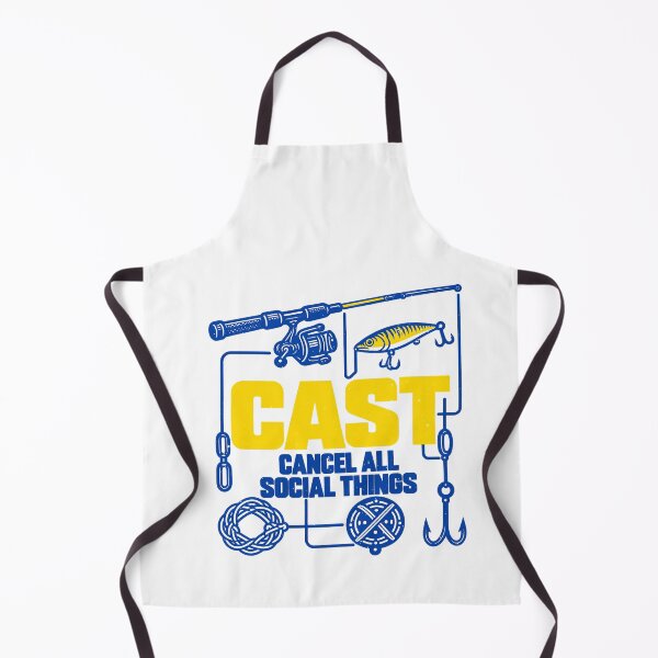 Item preview, CAST Cancel All Social Things Fishing Humor designed and sold by elderberry.