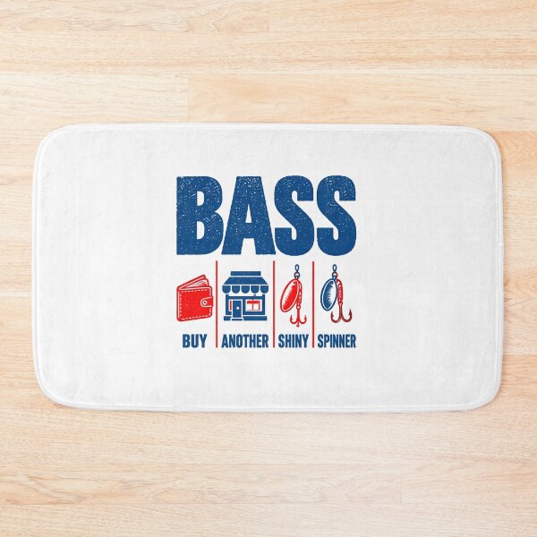 Item preview, BASS Fishing Humor About Buying More Lures designed and sold by elderberry.