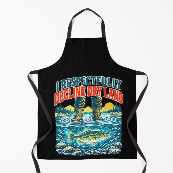 Item preview, I Respectfully Decline Dry Land Lake Fishing designed and sold by elderberry.