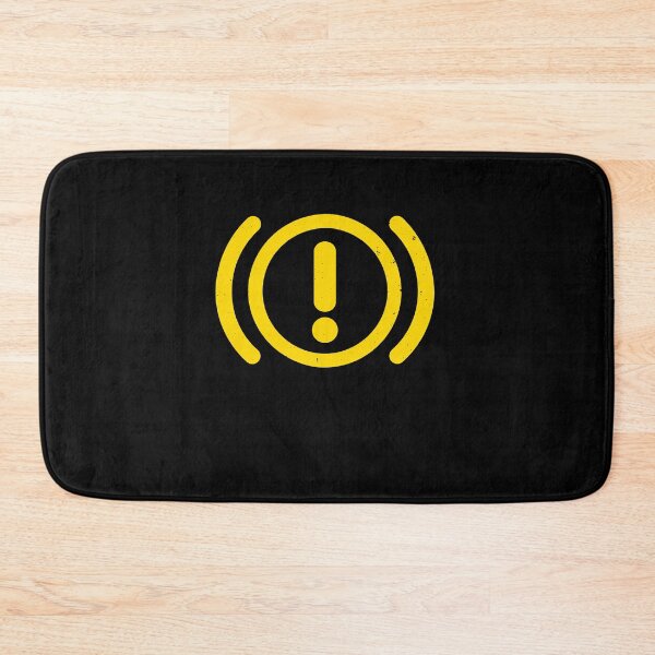 Item preview, Brake Warning Symbol With Yellow Exclamation Mark designed and sold by elderberry.
