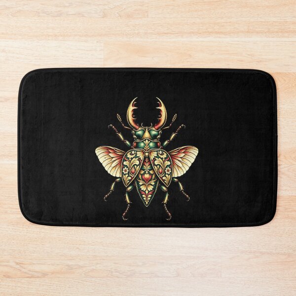 Item preview, Floral Beetle Insect Illustration designed and sold by elderberry.
