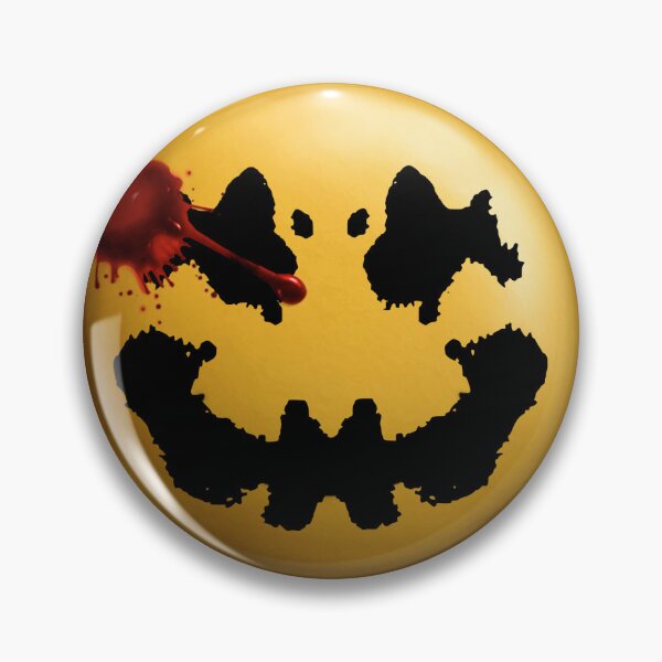 Artikelvorschau, Seltener Watchmen-Rorschach-Smiley entworfen und verkauft von Erik Sama.