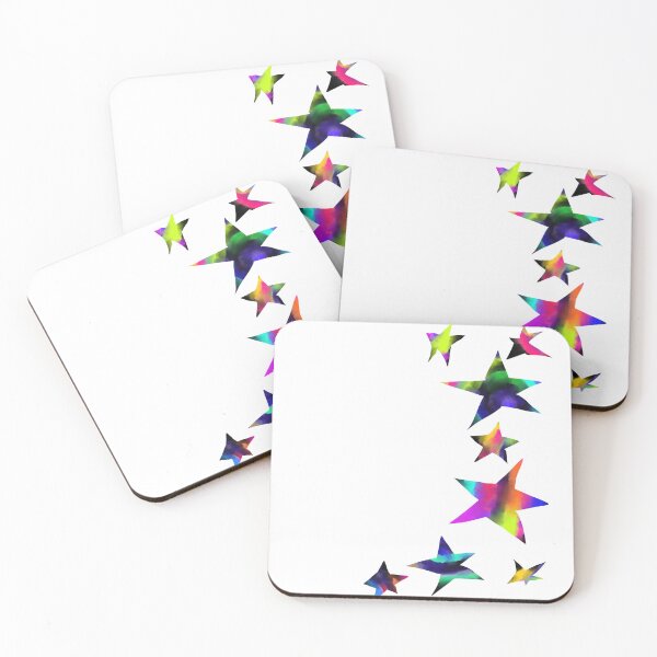 Item preview, Rainbow Watercolor Stars designed and sold by m4rg4r1t4.