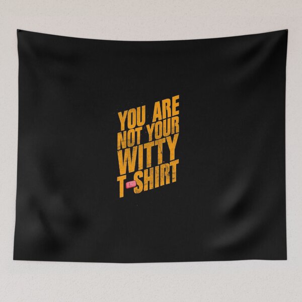 Item preview, Bold Witty T-Shirt Distressed Typography designed and sold by PullmMichelle54.