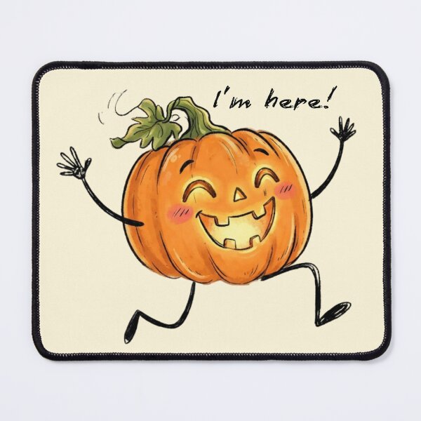 Item preview, Happy Dancing Jack O Lantern Cute Halloween Pumpkin designed and sold by BreezifyDesignStudio.