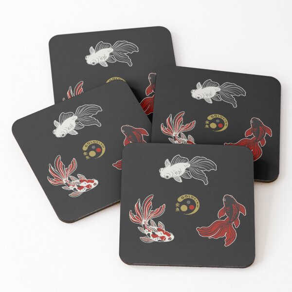 Item preview, Elegant Japanese Traditional Ukiyo-e Goldfish Art designed and sold by リクイペル.