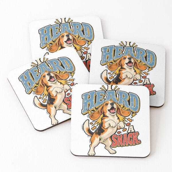 Item preview, I Heard A Snack Funny Retro Beagle Design designed and sold by Tong4130.
