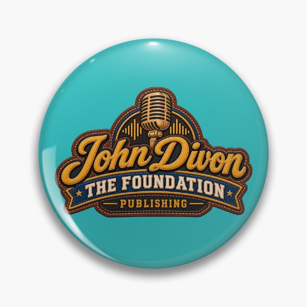 Item preview, John Divon The Foundation Publishing (Leather Patch with Mic)  designed and sold by TheFatherOfArt.