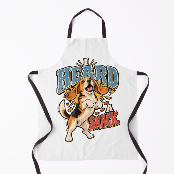 Item preview, I Heard A Snack Funny Retro Beagle Design designed and sold by Tong4130.