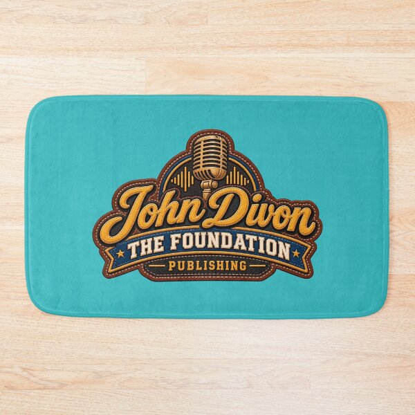 Item preview, John Divon The Foundation Publishing (Leather Patch with Mic)  designed and sold by TheFatherOfArt.