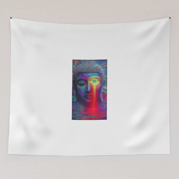 Item preview, The Buddha's Eye Weeping A River Of Light designed and sold by MongLongStudio.